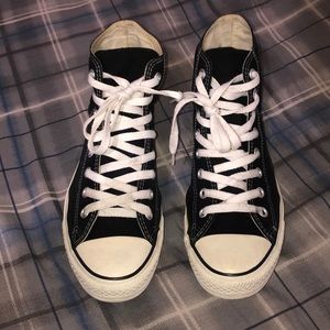Black High Top Converse